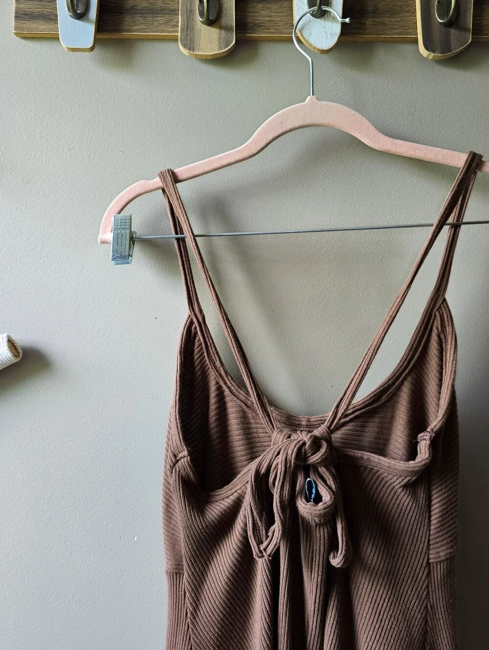 Free People Beach Plaza Mini Dress Otter Nwot